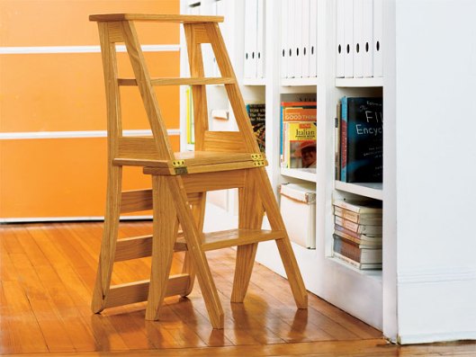 DIY Step-Stool and Chair Suitable for Tiny Living